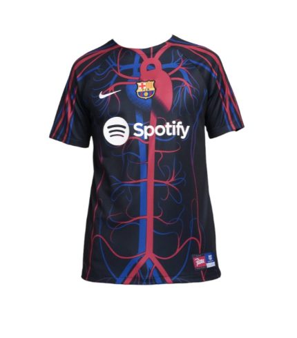 Camiseta prepartido FC Barcelona x Patta
