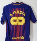Camiseta retro FC Barcelona Edición Iniesta Infinito - Imagen 2