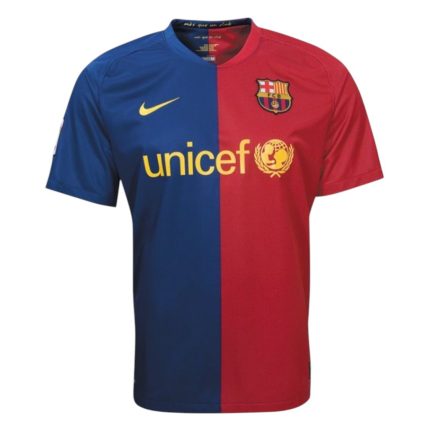 Camiseta FC Barcelona 08/09 talla niño 1ª equipación – Diseño 2