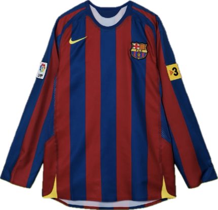 Camiseta retro FC Barcelona 05/06 1ª equipación manga larga