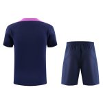 Conjunto de calentamiento FC Barcelona azul oscuro y morado - Imagen 2