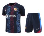 Conjunto de calentamiento FC Barcelona negro mandala - Imagen 2