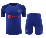 Conjunto de calentamiento FC Barcelona azul marino