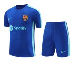 Conjunto de calentamiento FC Barcelona azul y azul claro - Imagen 2