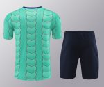 Conjunto de calentamiento FC Barcelona azul claro escudos - Imagen 3