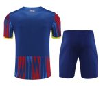 Conjunto de calentamiento FC Barcelona azul y rojo moderno - Imagen 3