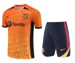 Conjunto de calentamiento FC Barcelona naranja - Imagen 2
