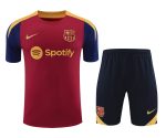 Conjunto de calentamiento FC Barcelona rojo oscuro