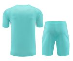 Conjunto de calentamiento FC Barcelona azul cielo y azul - Imagen 3