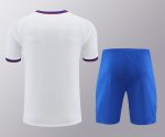 Conjunto de calentamiento FC Barcelona blanco azul y rojo - Imagen 3