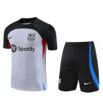 Conjunto de calentamiento FC Barcelona gris claro - Imagen 2