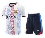 Conjunto de calentamiento FC Barcelona blanco mandala - Imagen 2