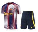 Conjunto de calentamiento FC Barcelona azul blanco y rojo - Imagen 2