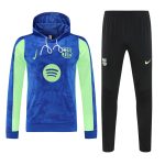 Conjunto manga larga FC Barcelona azul y verde