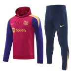 Conjunto manga larga FC Barcelona rojo manga azul - Imagen 2