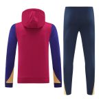 Conjunto manga larga FC Barcelona rojo manga azul - Imagen 3