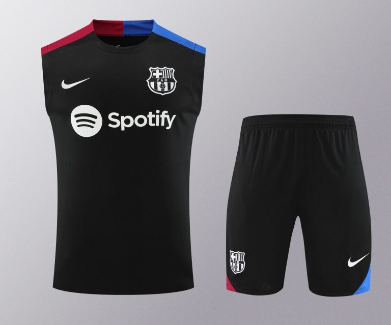 Conjunto tirantes FC Barcelona negro
