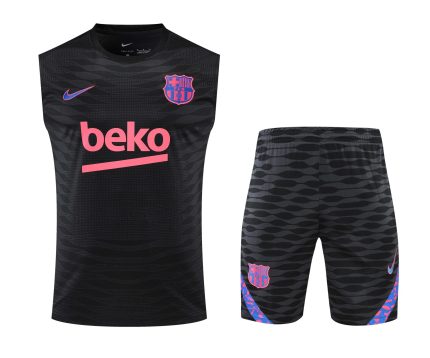Conjunto tirantes FC Barcelona negro – Diseño 2