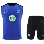 Conjunto tirantes FC Barcelona azul