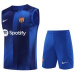 Conjunto tirantes FC Barcelona azul oscuro y azul - Imagen 2