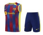 Conjunto tirantes FC Barcelona azul y rojo moderno - Imagen 2