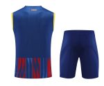 Conjunto tirantes FC Barcelona azul y rojo moderno - Imagen 3