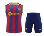 Conjunto tirantes FC Barcelona azul y rojo clásico