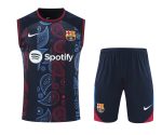Conjunto tirantes FC Barcelona mandala azul oscuro