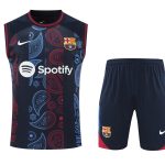 Conjunto tirantes FC Barcelona mandala azul oscuro