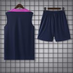 Conjunto tirantes FC Barcelona azul oscuro y morado - Imagen 3