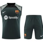 Conjunto tirantes FC Barcelona negro red