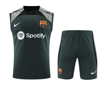 Conjunto tirantes FC Barcelona negro red