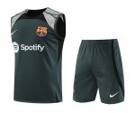 Conjunto tirantes FC Barcelona negro red - Imagen 2