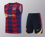 Conjunto tirantes FC Barcelona azul y rojo escudos - Imagen 2