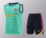 Conjunto tirantes FC Barcelona azul claro escudos - Imagen 2
