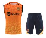 Conjunto tirantes FC Barcelona naranja