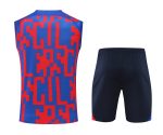 Conjunto tirantes FC Barcelona azul y rojo píxel - Imagen 3