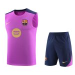 Conjunto tirantes FC Barcelona morado - Imagen 2