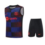 Conjunto tirantes FC Barcelona azul y rojo rayas - Imagen 2