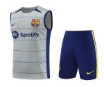 Conjunto tirantes FC Barcelona gris rayas - Imagen 2