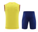 Conjunto tirantes FC Barcelona amarillo franja azul y roja - Imagen 3