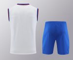 Conjunto tirantes FC Barcelona blanco franja azul y roja - Imagen 3