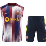 Conjunto tirantes FC Barcelona azul blanco y rojo