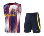 Conjunto tirantes FC Barcelona azul blanco y rojo - Imagen 2