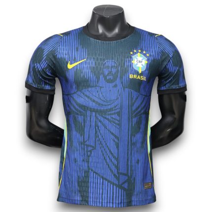 Camiseta Brasil 26/27 Edición Especial Cristo Redentor Azul