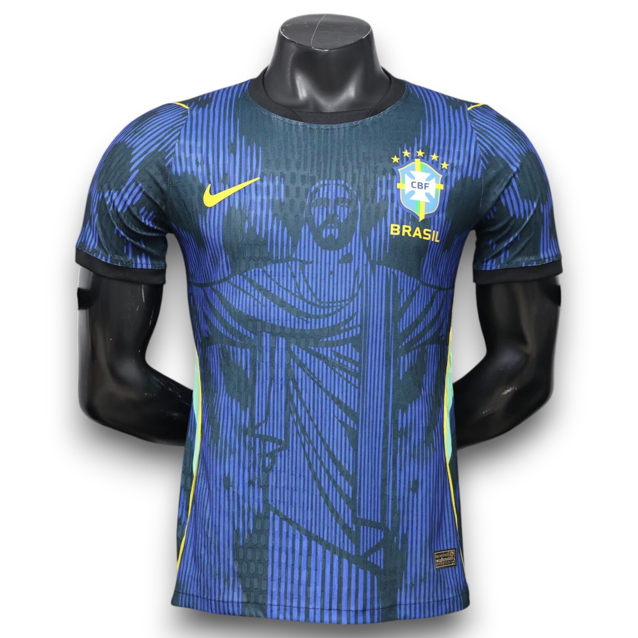 Camiseta Brasil 26/27 Edición Especial Cristo Redentor Azul Camiseta Brasil 26/27 Edición Especial Cristo Redentor Azul