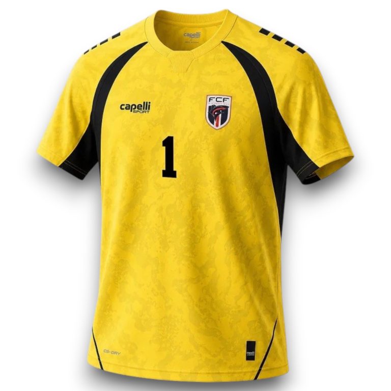 Camiseta Cabo Verde 26/27 Portero Visitante