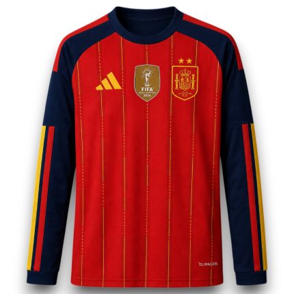 Camiseta España 26/27 1ª equipación Dos Estrellas manga larga
