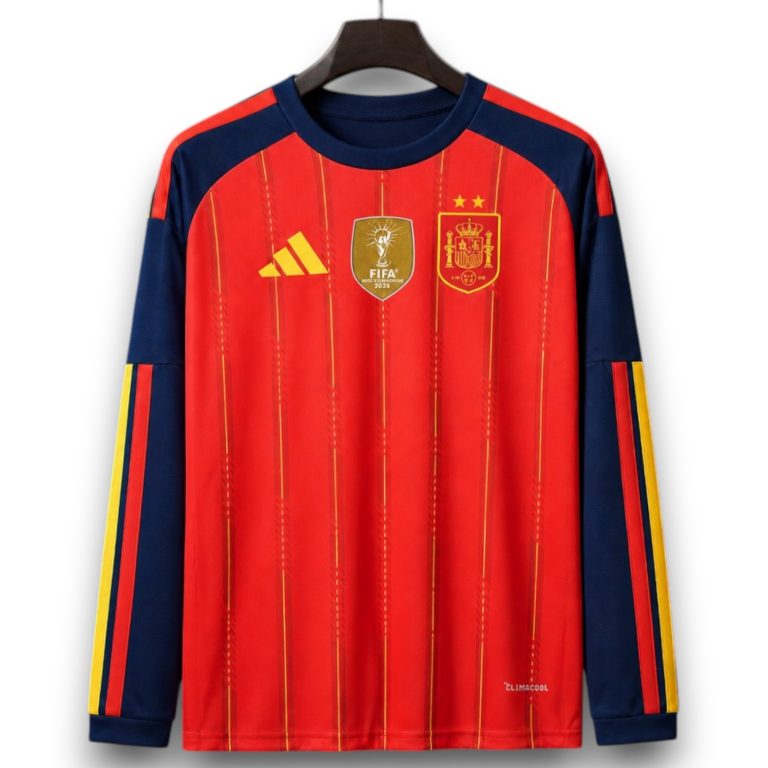 Camiseta España 26/27 1ª equipación Dos Estrellas manga larga