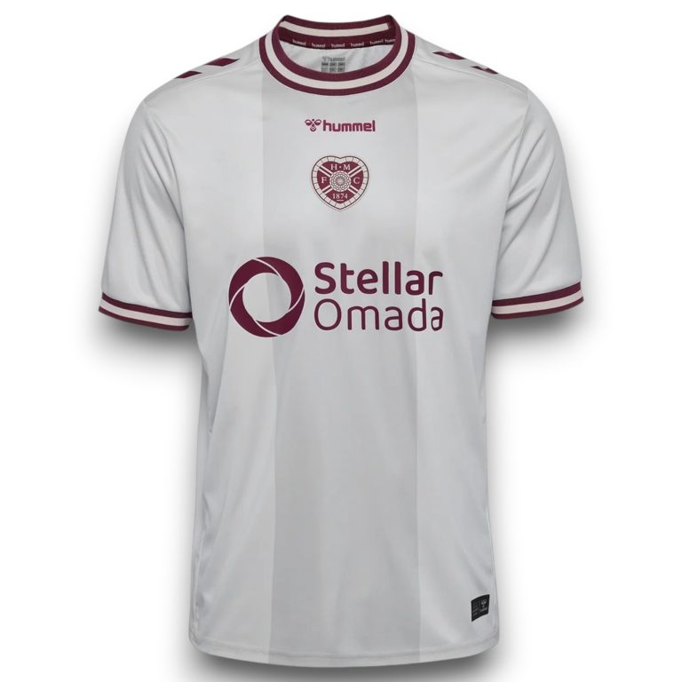 Camiseta Heart of Midlothian 26/27 2ª equipación